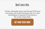 SALSAtlanta website design